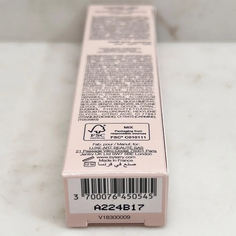 By Terry Baume de Rose Liquid Lip Balm - NIB - Full Size - 12M PAO